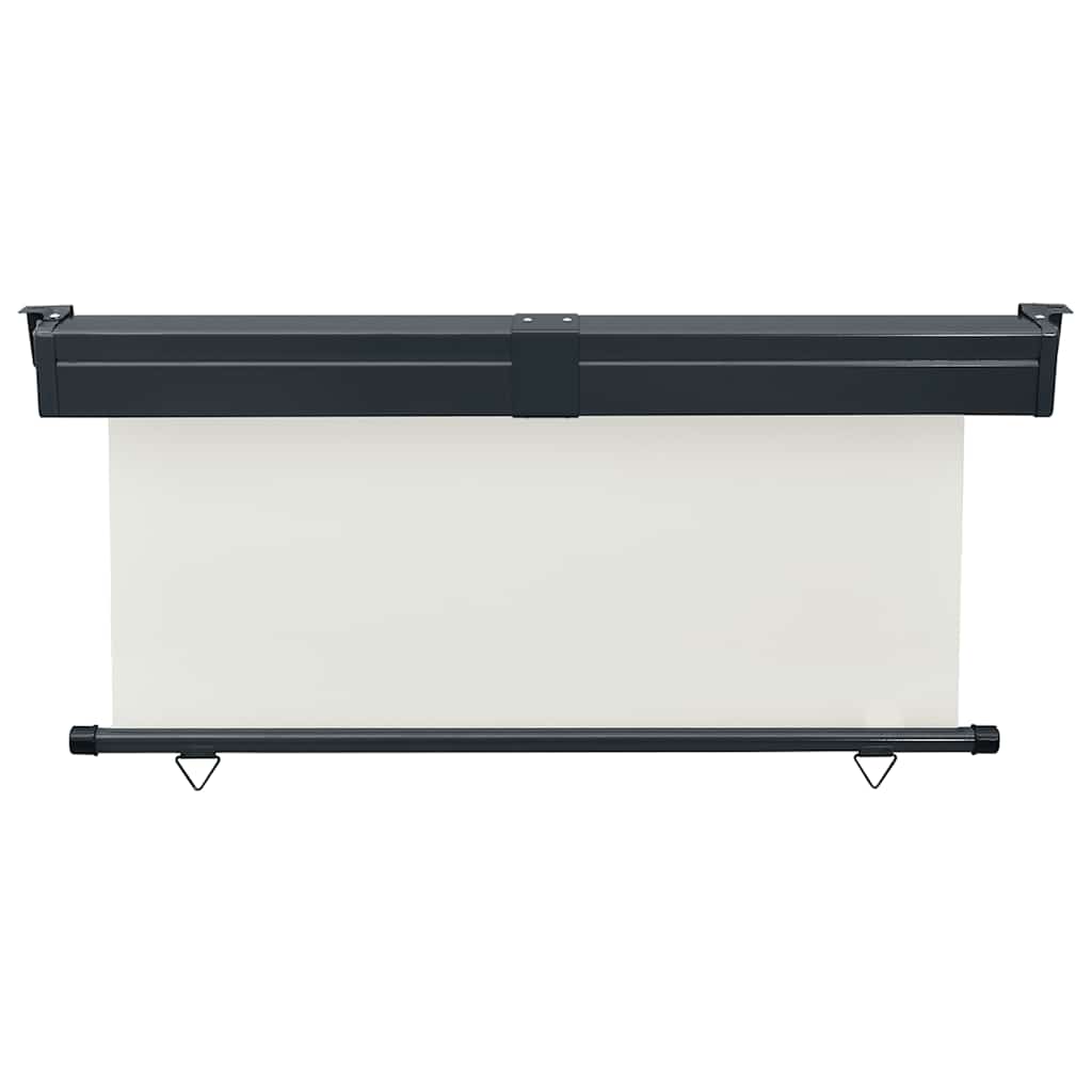 48437 vidaXL Balcony Side Awning 175x250 cm Cream