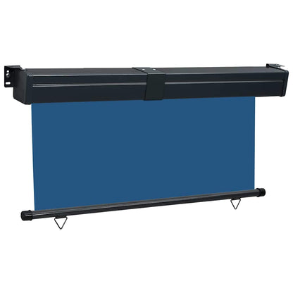 48438 vidaXL Balcony Side Awning 175x250 cm Blue
