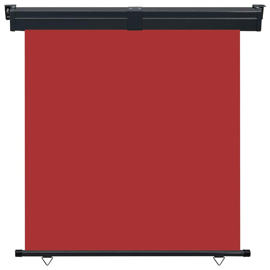 vidaXL Balcony Side Awning 175x250 cm Red