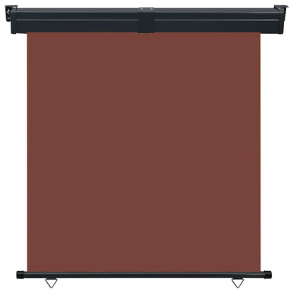 vidaXL Balcony Side Awning 175x250 cm Brown