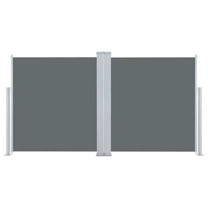 vidaXL Retractable Side Awning Anthracite 100x600 cm