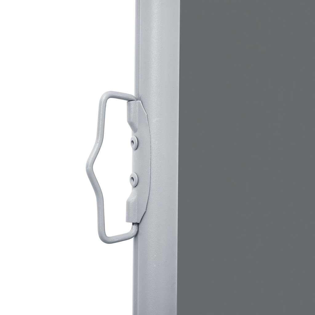 vidaXL Retractable Side Awning Anthracite 100x600 cm