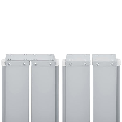 vidaXL Retractable Side Awning Anthracite 100x600 cm