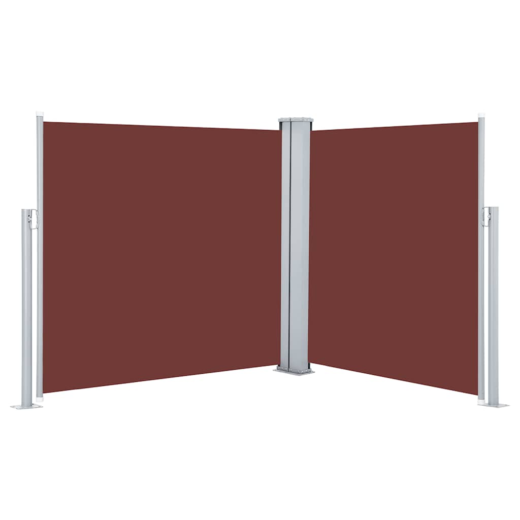 vidaXL Side Awning | Brown