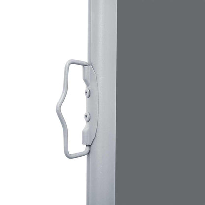 vidaXL Retractable Side Awning Anthracite 120x600 cm