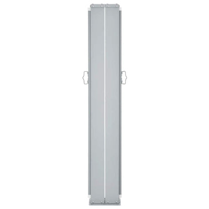 vidaXL Retractable Side Awning Brown 120x600 cm