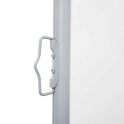 vidaXL Retractable Side Awning Cream 140x600 cm