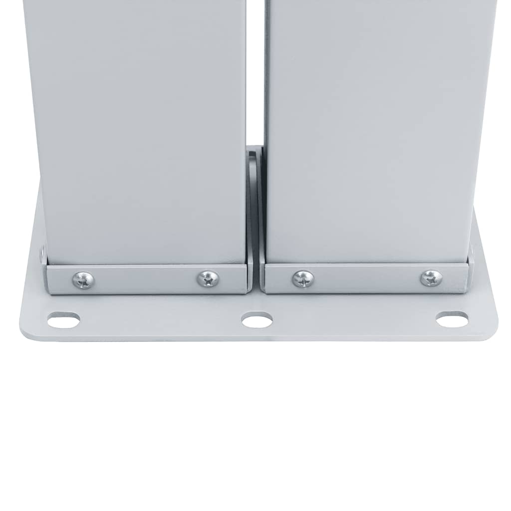 vidaXL Retractable Side Awning Cream 140x600 cm