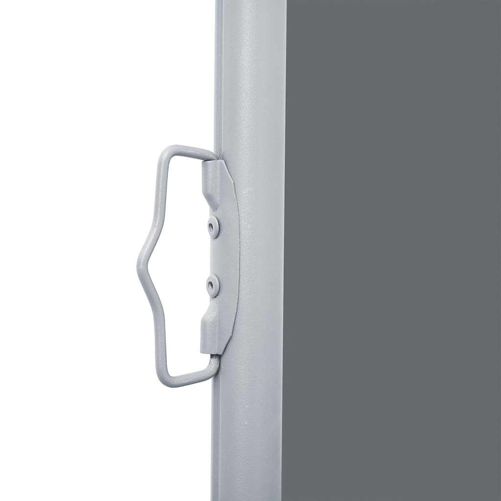 vidaXL Retractable Side Awning Anthracite 140x600 cm