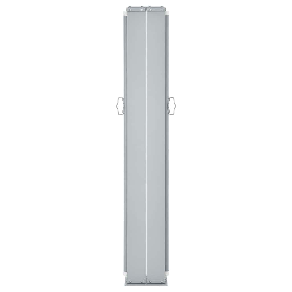 vidaXL Retractable Side Awning Red 160x600 cm