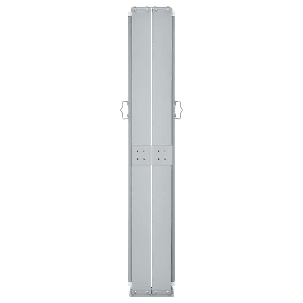 vidaXL Retractable Side Awning Red 160x600 cm
