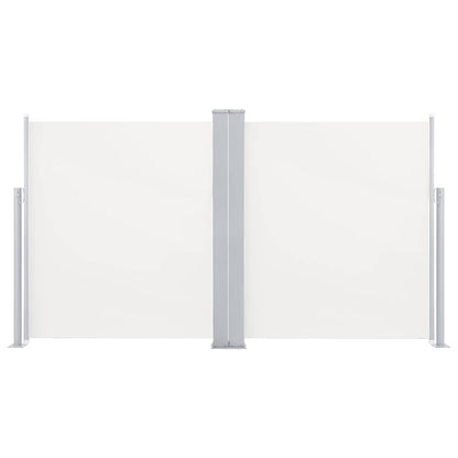 vidaXL Patio Retractable Double Side Awning 170x600 cm Cream