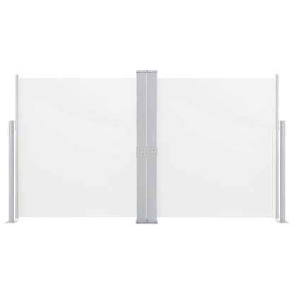 vidaXL Patio Retractable Double Side Awning 170x600 cm Cream
