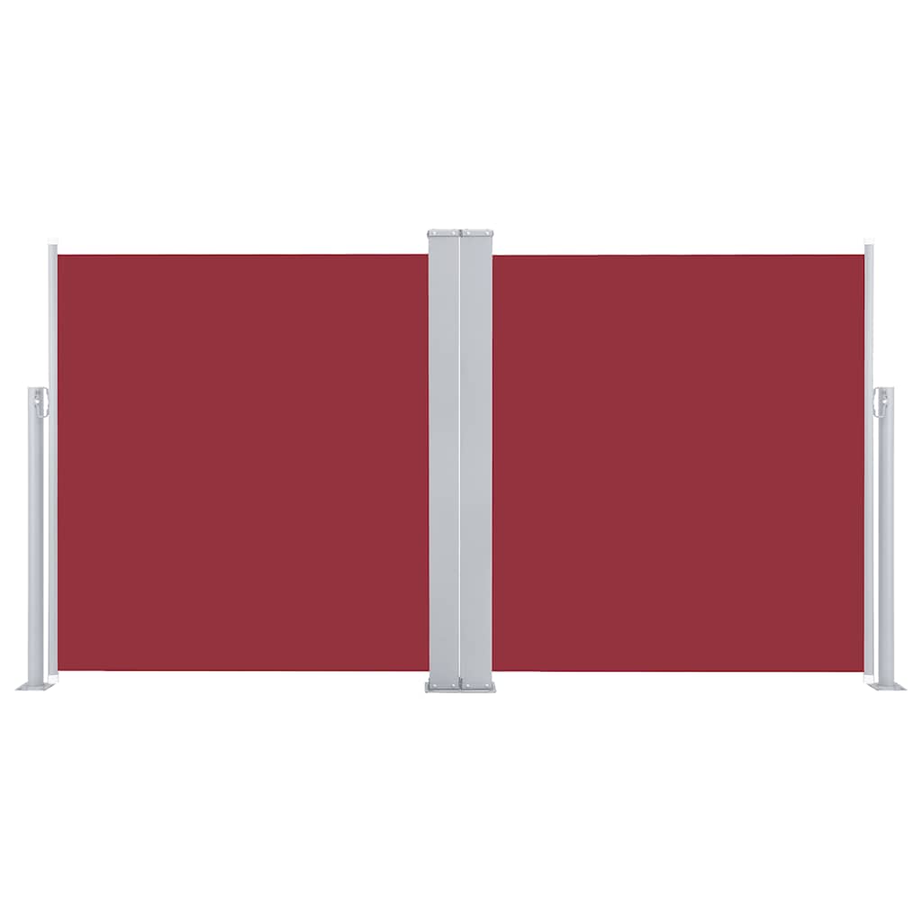 vidaXL Retractable Side Awning 170x600 cm Red