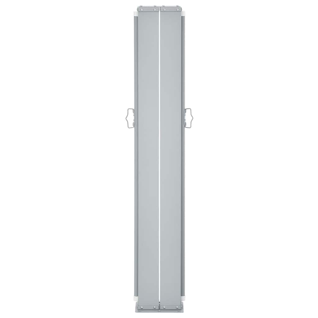 vidaXL Retractable Side Awning Cream 100x1000 cm