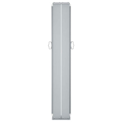 vidaXL Retractable Side Awning Cream 100x1000 cm