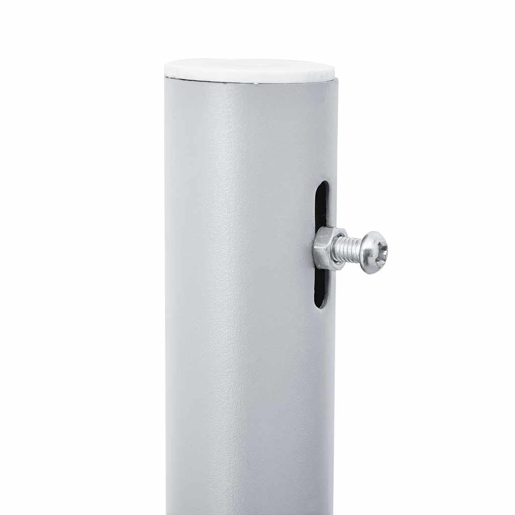 vidaXL Retractable Side Awning Cream 100x1000 cm