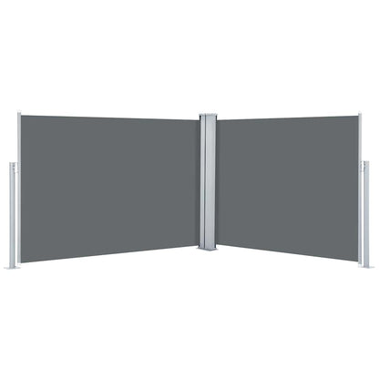 48474 vidaXL Retractable Side Awning Anthracite 100x1000 cm