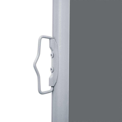 vidaXL Side Awning | Anthracite | Polyester with PU coating | 100x1000cm