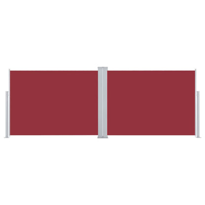 vidaXL Side Awning | Red