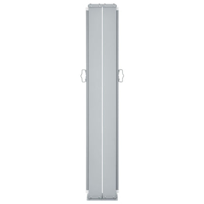 vidaXL Retractable Side Awning Red 120x1000 cm