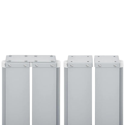 vidaXL Retractable Side Awning Black 140x1000 cm