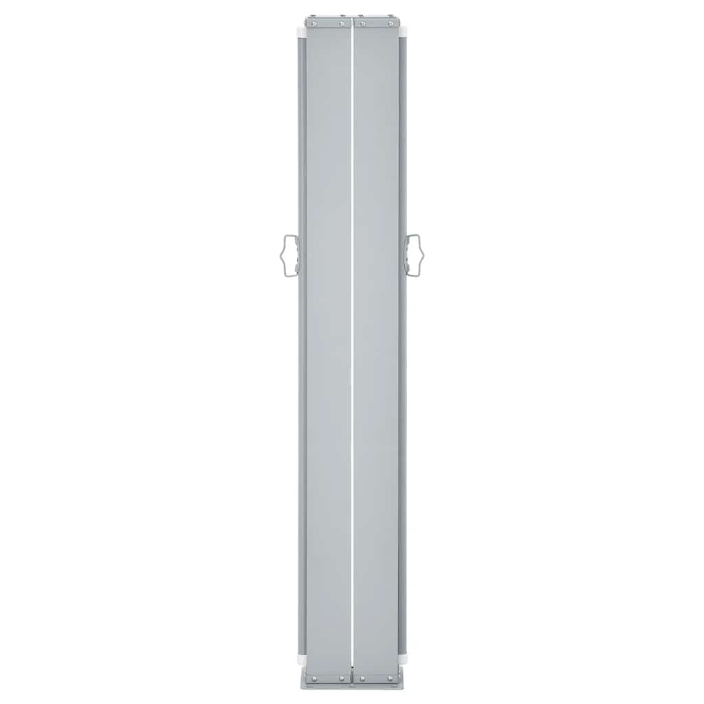 vidaXL Retractable Side Awning Cream 140x1000 cm
