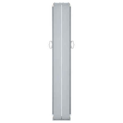 vidaXL Retractable Side Awning Cream 140x1000 cm