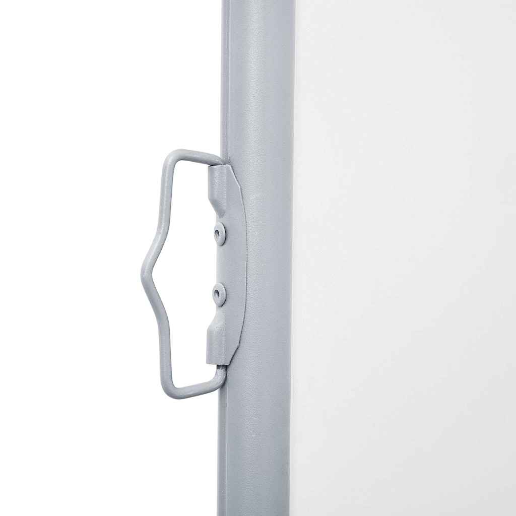 vidaXL Retractable Side Awning Cream 140x1000 cm