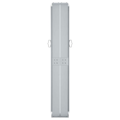 vidaXL Retractable Side Awning Red 140x1000 cm