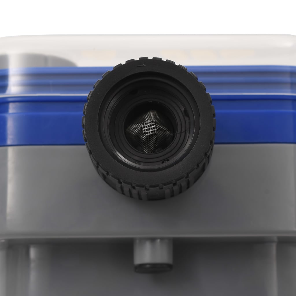 vidaXL Digital Water Timer | Black, Blue, Grey | ABS | Medium