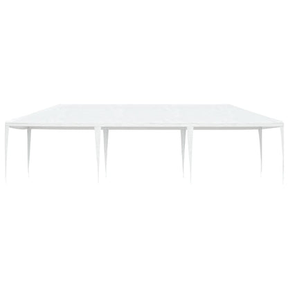 vidaXL Party Tent | White | Polyethylene roof, Iron frame | Large | Durable