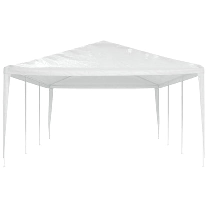 vidaXL Party Tent | White | Polyethylene roof, Iron frame | Large | Durable