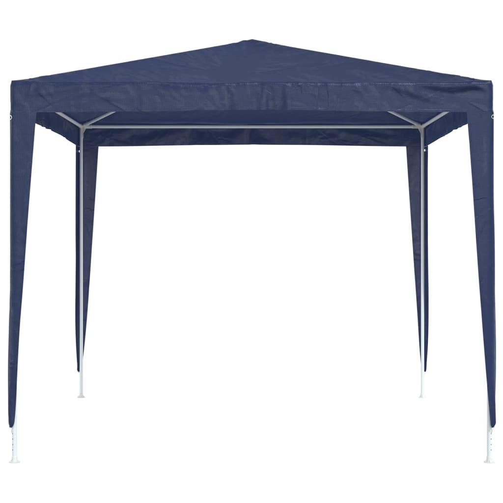 vidaXL Partytent | Blue | Polyethylene, Iron | Large |  UV-resistant materials