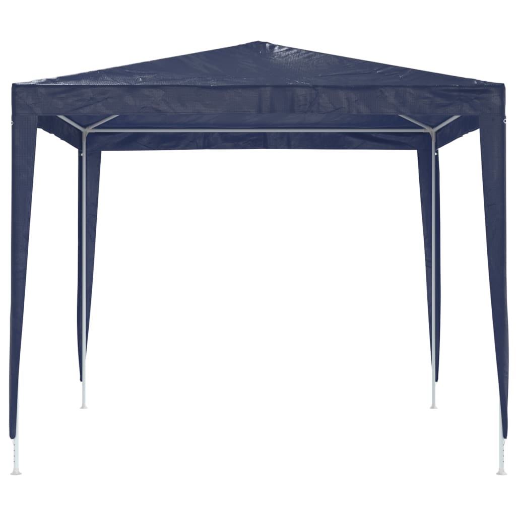 vidaXL Partytent | Blue | Polyethylene, Iron | Large |  UV-resistant materials