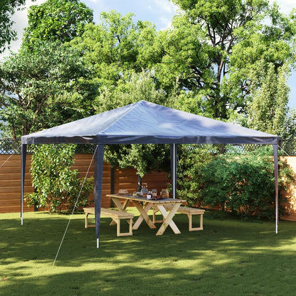 vidaXL Partytent | Blue | Polyethylene, Iron | Large |  Sturdy  | Party Tent