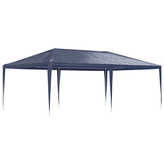 vidaXL Partytent | Blue | Polyethylene | 4x6 m | UV-resistant materials