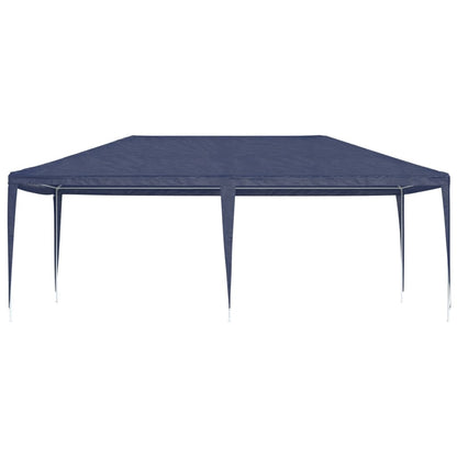 vidaXL Partytent | Blue | Polyethylene | 4x6 m | UV-resistant materials