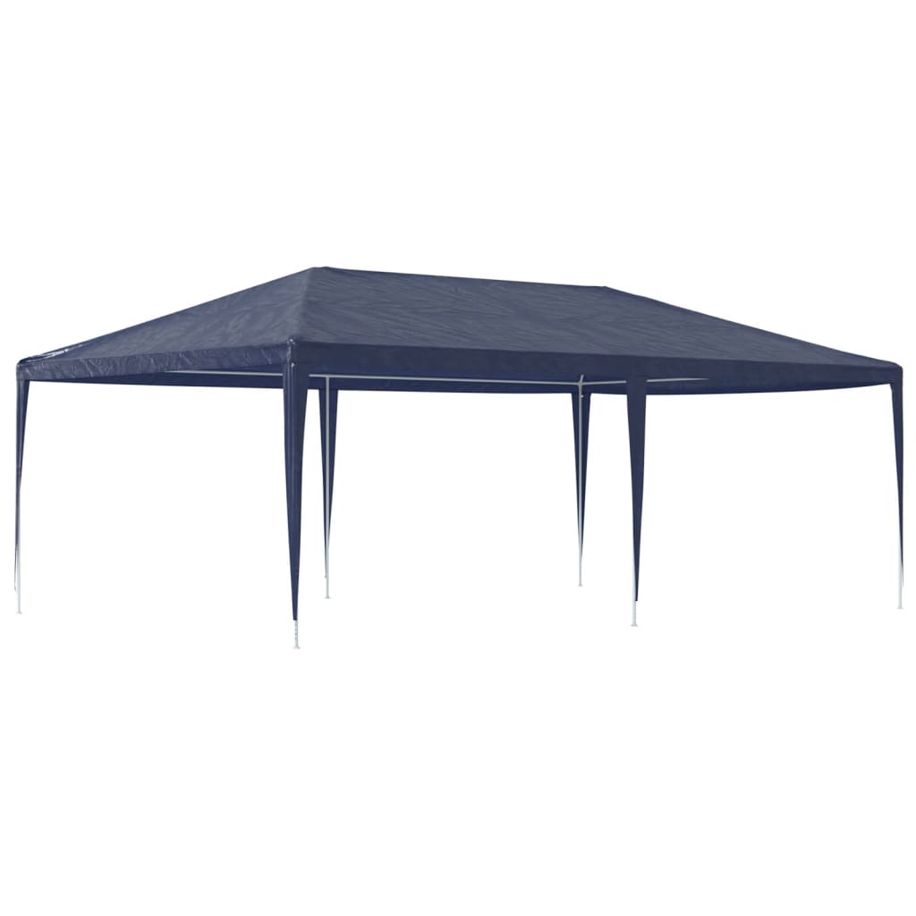 vidaXL Partytent | Blue | Polyethylene | 4x6 m | UV-resistant materials