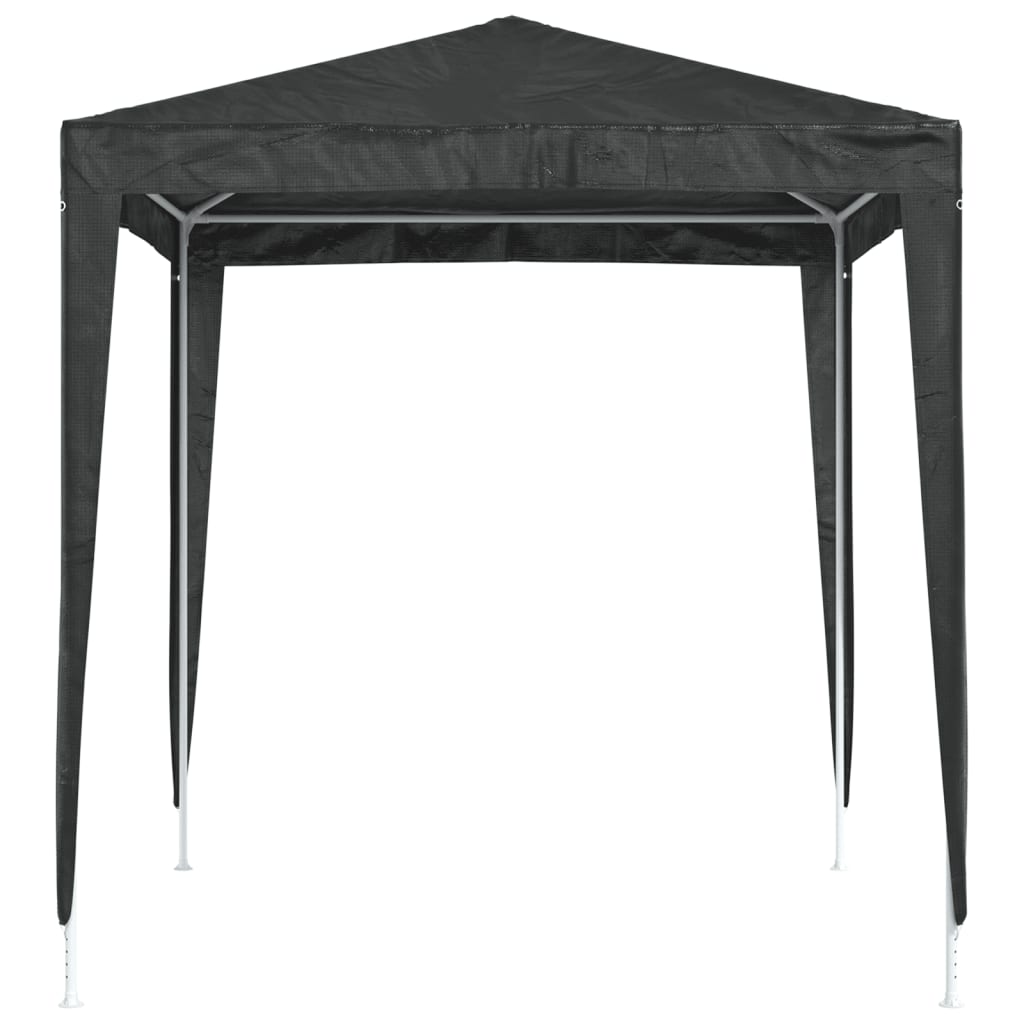 vidaXL Party Tent | Anthracite | Polyethylene, Steel | 2x2 m | Collapsible