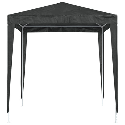vidaXL Party Tent | Anthracite | Polyethylene, Steel | 2x2 m | Collapsible