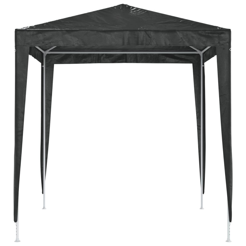vidaXL Party Tent | Anthracite | Polyethylene, Steel | 2x2 m | Collapsible