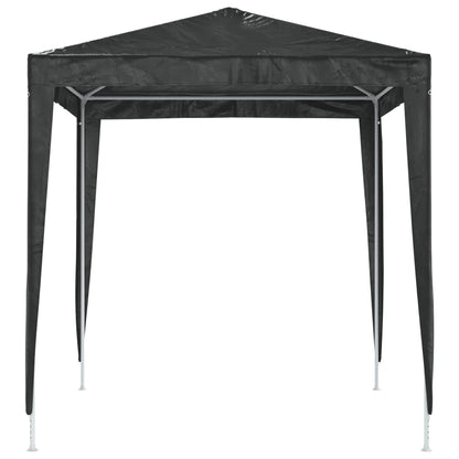 vidaXL Party Tent | Anthracite | Polyethylene, Steel | 2x2 m | Collapsible