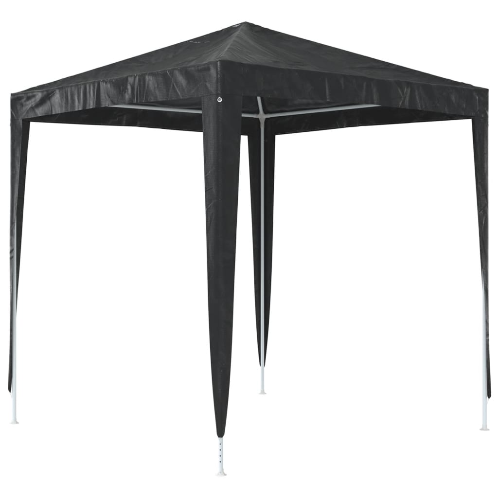 vidaXL Party Tent | Anthracite | Polyethylene, Steel | 2x2 m | Collapsible