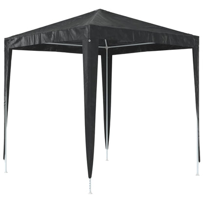 vidaXL Party Tent | Anthracite | Polyethylene, Steel | 2x2 m | Collapsible