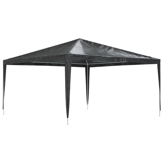 vidaXL Party Tent | Anthracite | Polyethylene | 4x4 metres | Durable