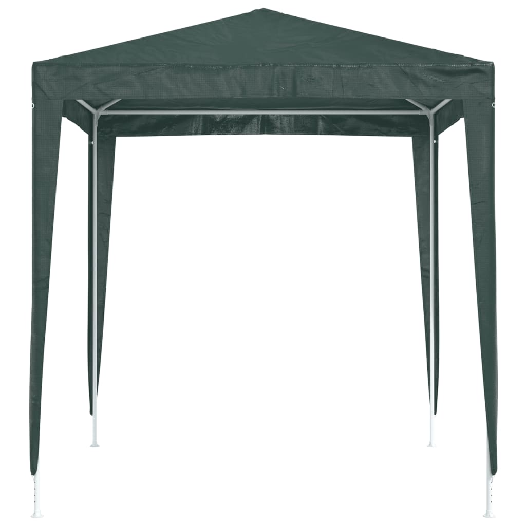 vidaXL Party Tent | Green | PE (polyethylene) canopy, steel frame | 2x2 meters