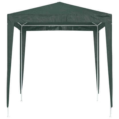 vidaXL Party Tent | Green | PE (polyethylene) canopy, steel frame | 2x2 meters