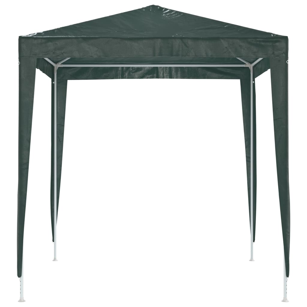 vidaXL Party Tent | Green | PE (polyethylene) canopy, steel frame | 2x2 meters
