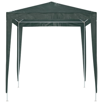 vidaXL Party Tent | Green | PE (polyethylene) canopy, steel frame | 2x2 meters